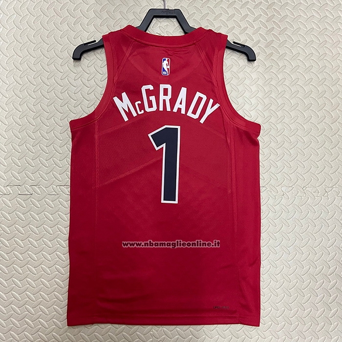 Maglia Toronto Raptors Tracy McGrady #1 Icon 2022-23 Rosso